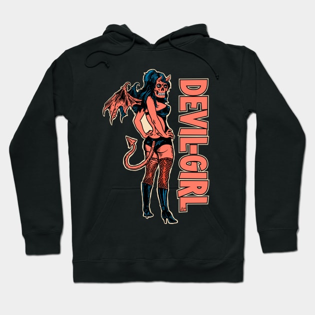 Devil Girl Hoodie by ZugArt01